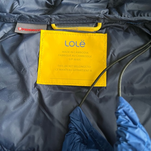 NWT - Lole Kids’ Down-Like Jacket - Size 6 / S - Picture 5 of 5